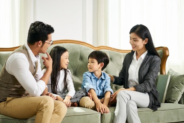 let your children know of the changes together