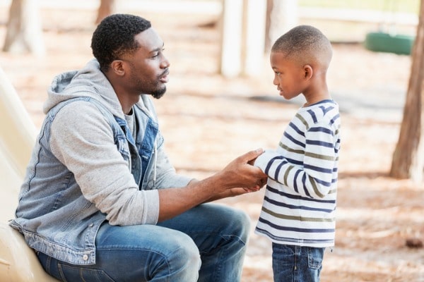 regular communication opens the door for trust with your child