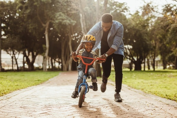 Dads play a key role in helping their children develop cognitively and emotionally