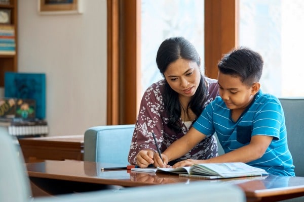 homework helps create greater understanding between parents and teachers about what children are learning in school